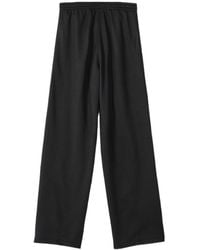 Gucci - Web Stripe Detailed Wide Leg Trousers - Lyst
