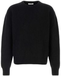 Jil Sander - Ribbed-Knit Wool Sweater - Lyst