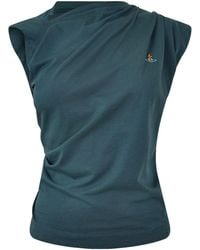 Vivienne Westwood - Sleeveless Cotton Top - Lyst