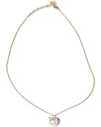 Miu Miu - Metal Necklace With Pendant - Lyst