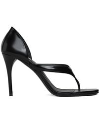 Alaïa - Round-Toe High-Heeled Sandals - Lyst