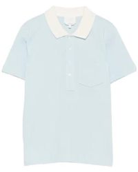 A.P.C. - Half-Button Polo Top - Lyst