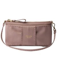 Prada - Zip-Up Pouch - Lyst