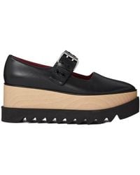 Stella McCartney - Elyse Star-Studded Mary Janes Platform Shoes - Lyst