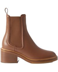 Chloé - Mallo 60Mm Leather Boots - Lyst