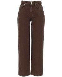 Loulou de Saison - Samur Loose Straight Jeans - Lyst