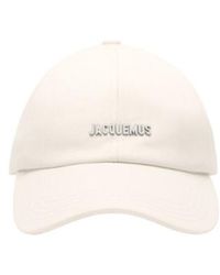 Jacquemus - Logo Plaque Curved Peak Cap - Lyst