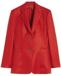 Max Mara - Linen Blazer - Lyst
