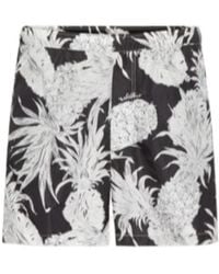 Valentino - Pineapple Print Swim Shorts - Lyst