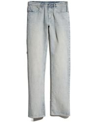 Gucci - Slim Fit Marbled-Wash Cotton Denim Pants - Lyst