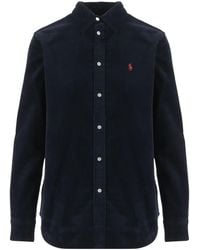 Polo Ralph Lauren - Logo Embroidered Shirt - Lyst