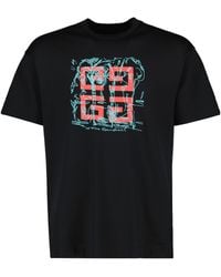 Givenchy - Embroidered 4G Logo Print T-Shirt - Lyst