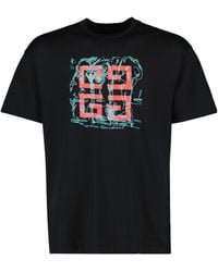 Givenchy - Embroidered 4G Logo Print T-Shirt - Lyst