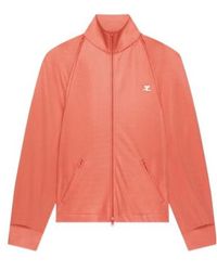 Courreges - Courrèges Cut Out Tracksuit Jacket - Lyst
