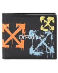 Off-White c/o Virgil Abloh - Bookish Arrow Spray Bi-Fold Wallet - Lyst