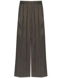 Golden Goose - Jacquard Wide-Leg Pants - Lyst