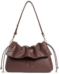 Coccinelle - Ruffled Flap Shoulder Bag - Lyst