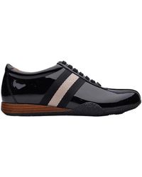 Bally - Stitching Detail Casual Sneakers - Lyst