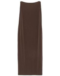 Issey Miyake - Sleeveless Boat-Neck Dress - Lyst
