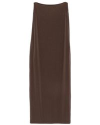 Issey Miyake - Sleeveless Boat-Neck Dress - Lyst