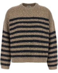 Brunello Cucinelli - Dazzling Stripes Jumper - Lyst