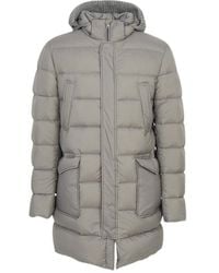 Herno - Quilted Hooded Puffer Coat - Lyst