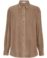 Brunello Cucinelli - Technical Shirt - Lyst