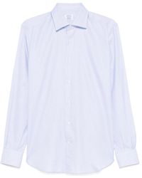 Mazzarelli - Mini-Check Shirt - Lyst