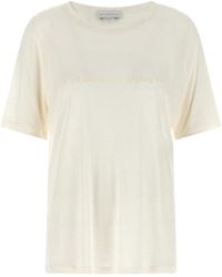 Stella McCartney - Logo Embellished Crewneck T-Shirt - Lyst