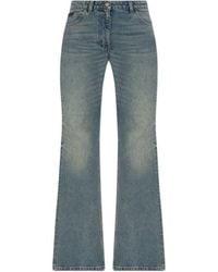 Courreges - Belt Loop Denim Trousers - Lyst