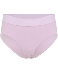 Tom Ford - Logo-Waist Briefs - Lyst
