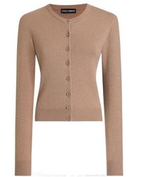 Dolce & Gabbana - Button-Front Cardigan Made Of Cashmere - Lyst