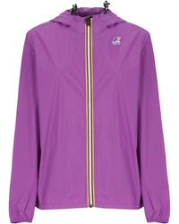 K-Way - Le Vrai 4.0 Claude Hooded Jacket - Lyst