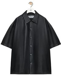 Loewe - Anagram Logo Debossed Shirt - Lyst