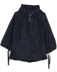 Max Mara - Hooded Drawstring-Cuff Coat - Lyst