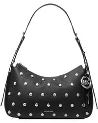 Michael Kors - Michael Nolita Studded Medium Shoulder Bag - Lyst