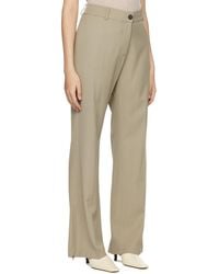 Studio Nicholson - Casual Pants With Waist And Loop Straps - Lyst