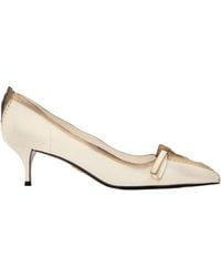 Prada - Pointed Toe Stiletto Court Shoes - Lyst