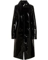 Raf Simons - Logo Trench Coat - Lyst