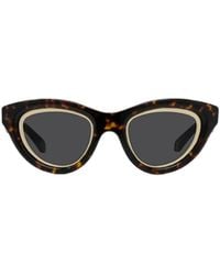 Loewe - Cat Eye Frame Sunglasses - Lyst