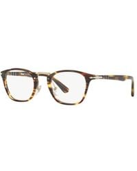 Persol - Typewriter Tortoiseshell-Effect Square Glasses - Lyst