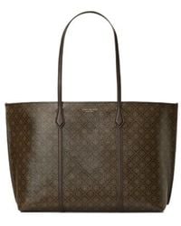 Tory Burch - Perry Monogram Printed Shopper Bag - Lyst