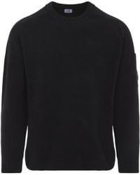 C.P. Company - Long-Sleeved Crewneck Jumper - Lyst