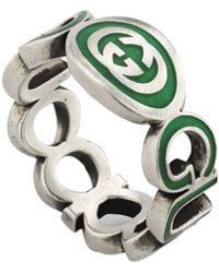Gucci - Logo Ring - Lyst
