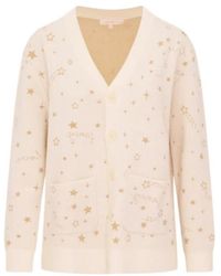 LoveShackFancy - Mar Star-Pattern Cardigan - Lyst