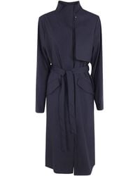Rains - Long-Sleeved Trench Coat - Lyst