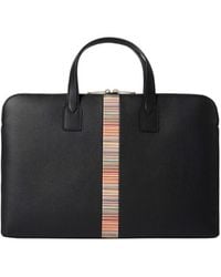 Paul Smith - Handheld Striped Document Bag - Lyst