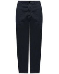 Stone Island - Compass Patch Straight-Leg Trousers - Lyst