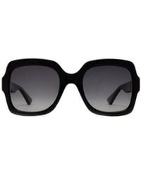 Gucci - Eyewear Rectangle Frame Sunglasses - Lyst