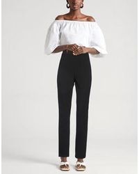 Sportmax - Fashion Straight-Leg Stretch Casual Pants - Lyst